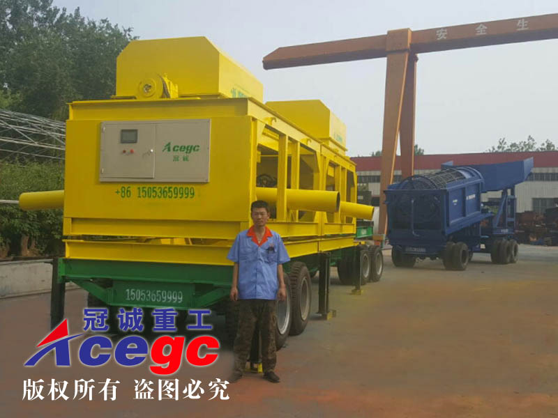 移动多功能选矿车