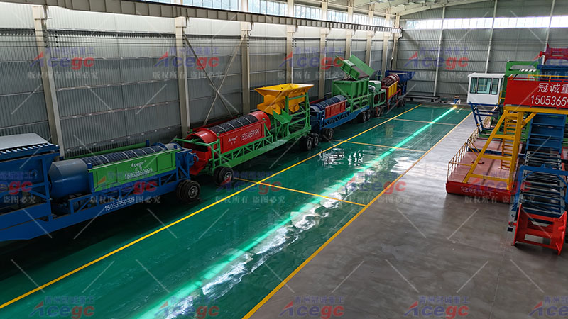 淘金车生产厂家现场